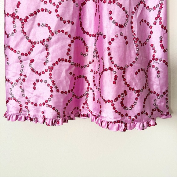 | victoria’s secret • vintage rosebud pink satin babydoll slip dress • small | - Picture 8 of 16